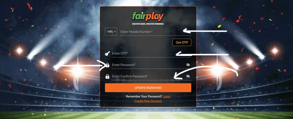 Enter Your Registered Mobile Number