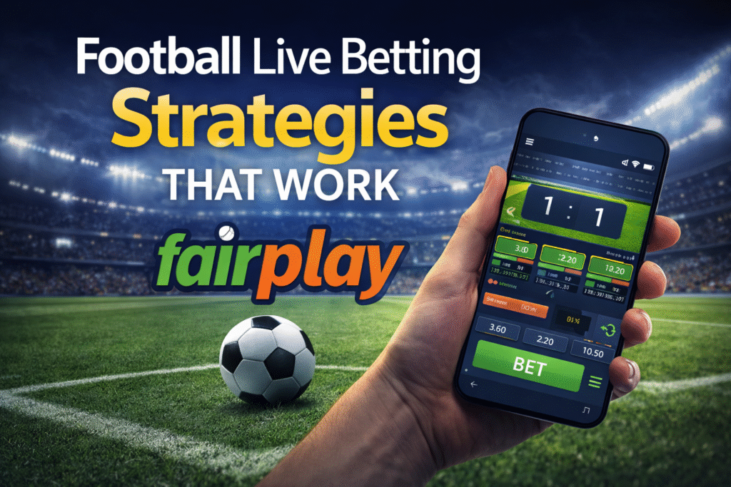 Football Live Betting Strategies - Fairplay