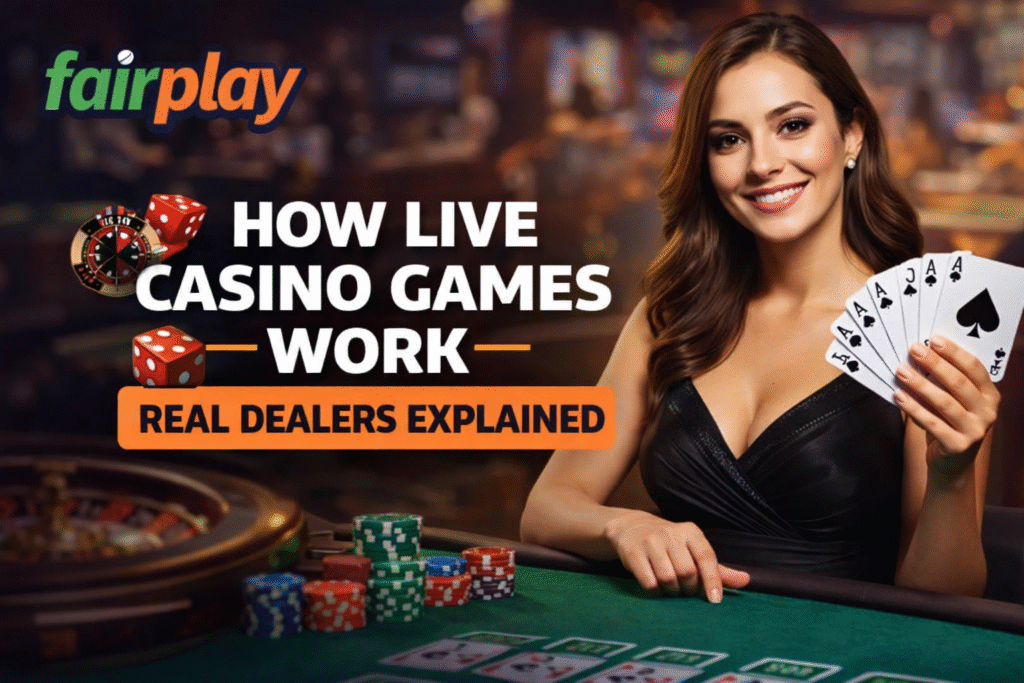 How Live Casino Games Work